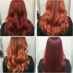 Red Hair Glitter Styles Inspiration