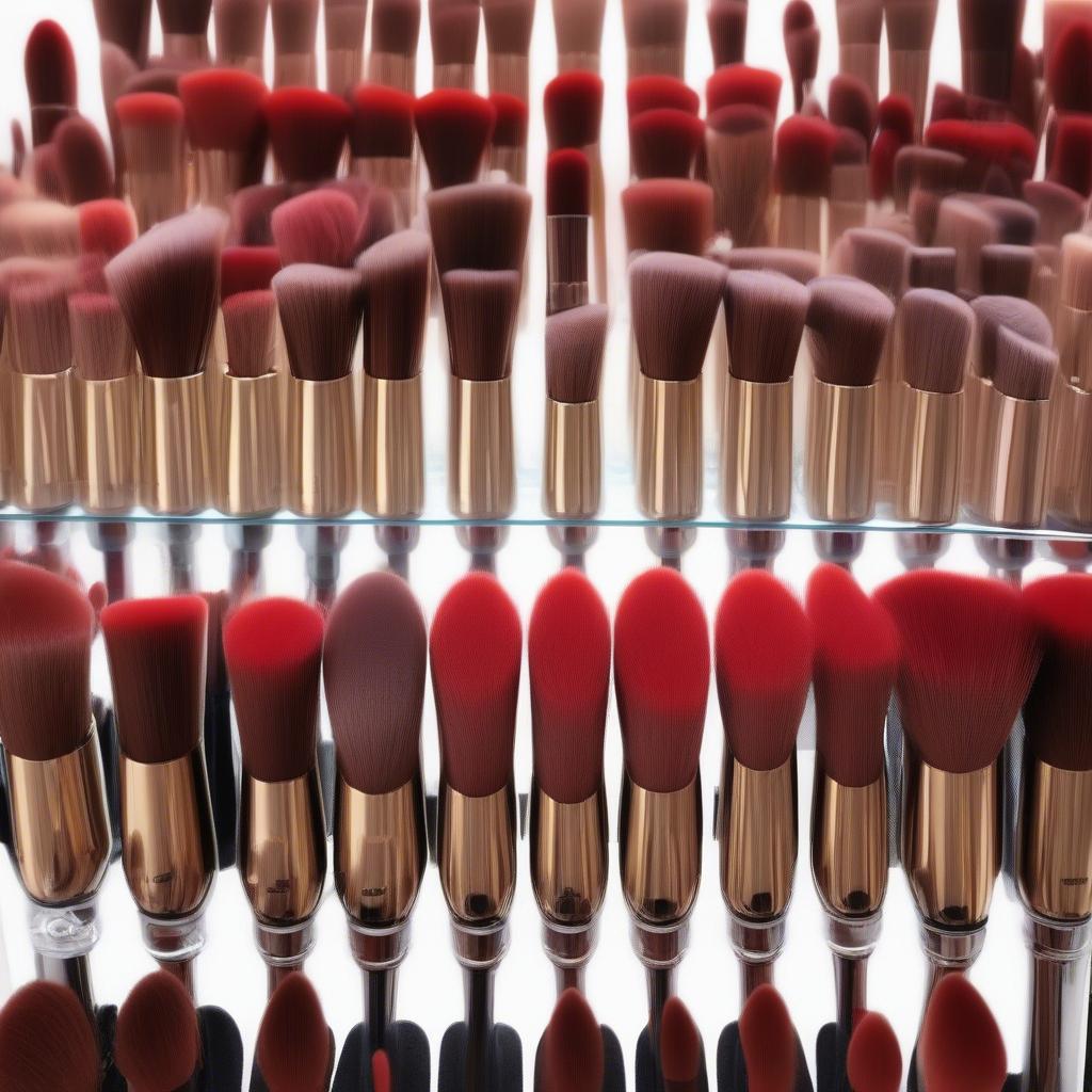 Storing Red Kiss Brushes Properly