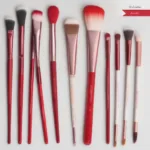 Types of Red Kiss Brushes