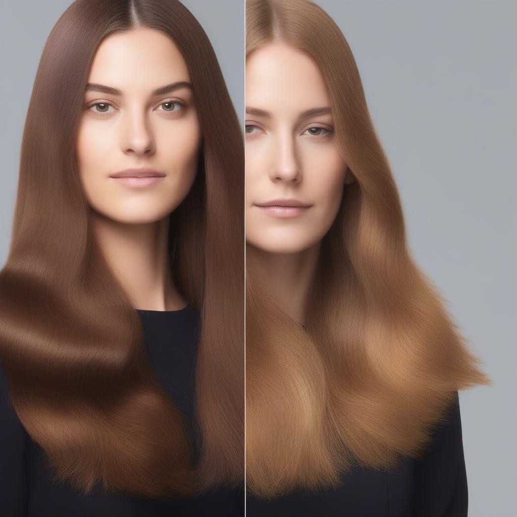 Redken All Soft Before and After: Dry Hair Transformation