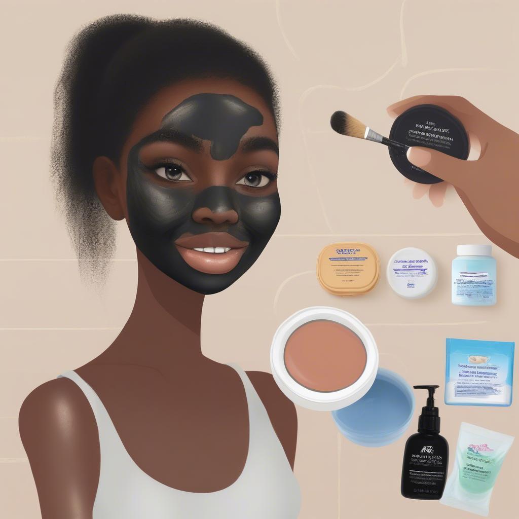 Removing Black Face Paint Properly