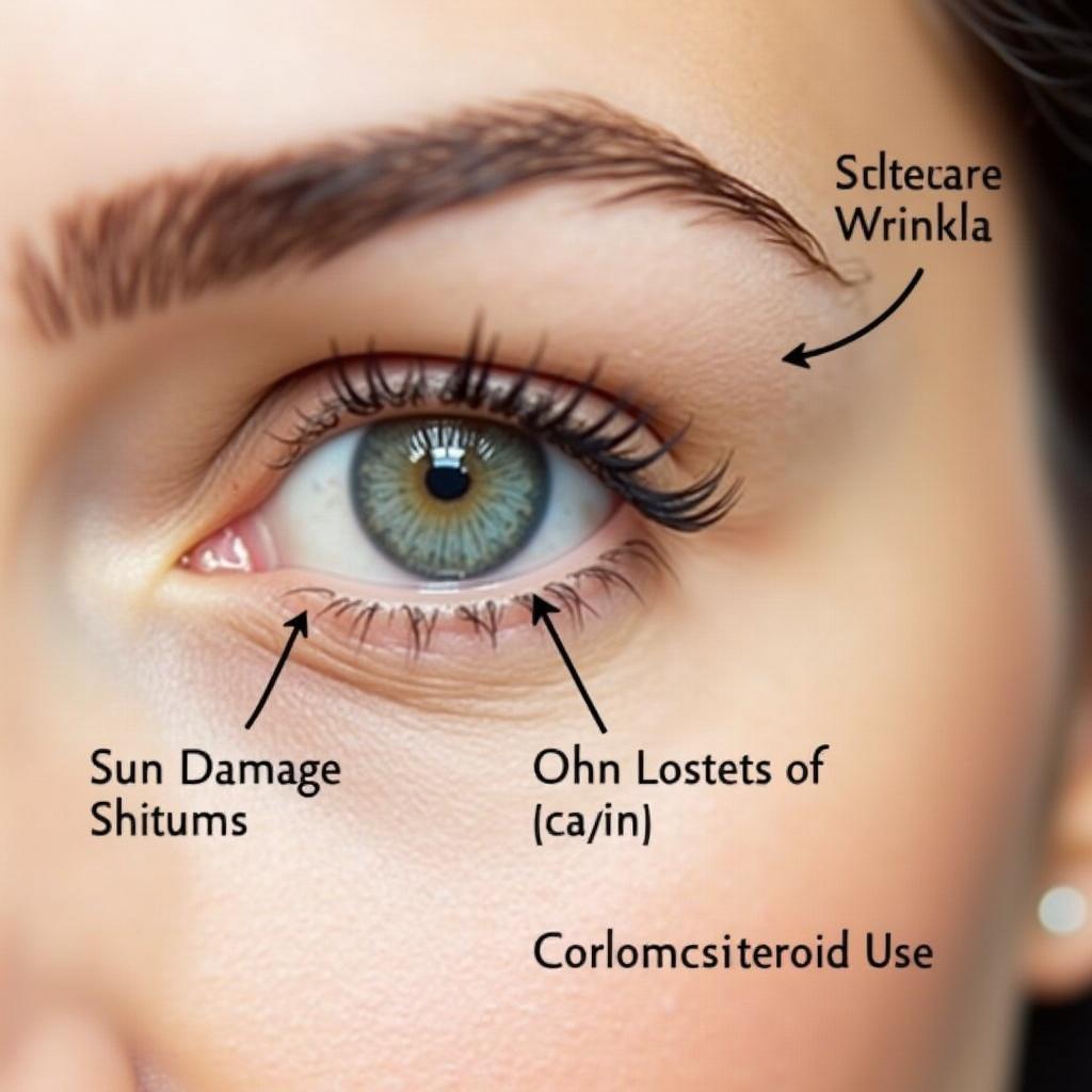 Causes of Stretch Marks Around the Eyes