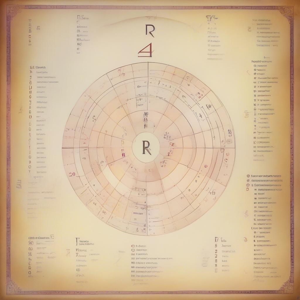 Numerology Chart for RHA2