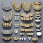 Rhinestone Teeth Types: Clip-on, Custom, Gold, Silver