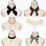 Different Styles of Ribbon Choker Necklaces