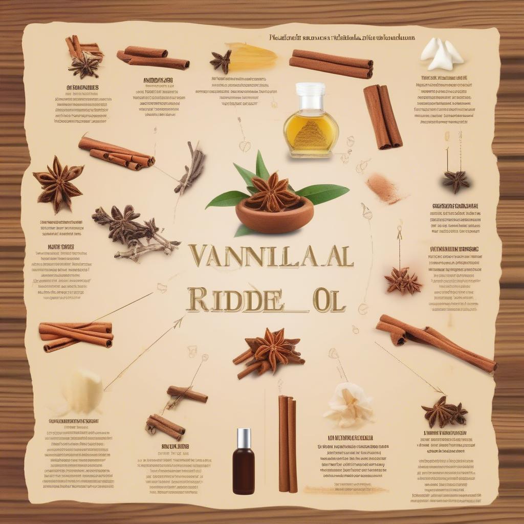 Common ingredients found in Riddle fragrance oil