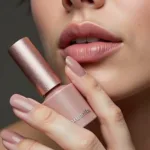 Rosy Nude Nails and Lips