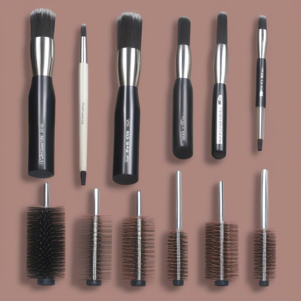 Various Round Nylon Brushes