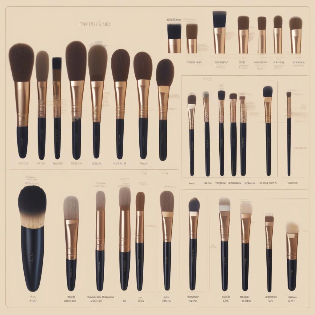 Different Types of Rounded Brushes