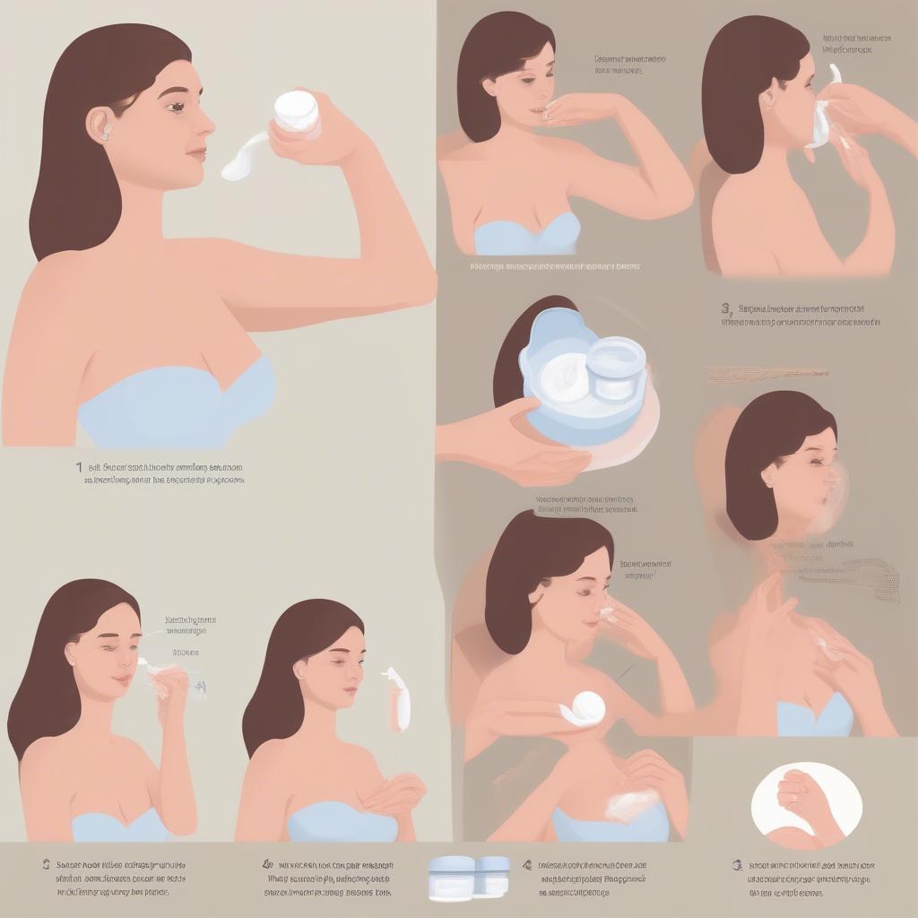 Safe Application of Nipple Cream