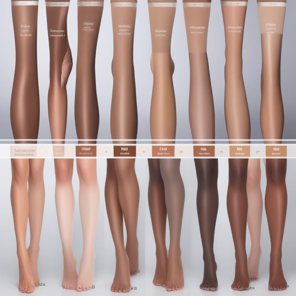 Sally Hansen Airbrush Legs Shade Range