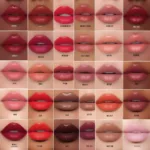 Satin vs. Matte Lip Swatches