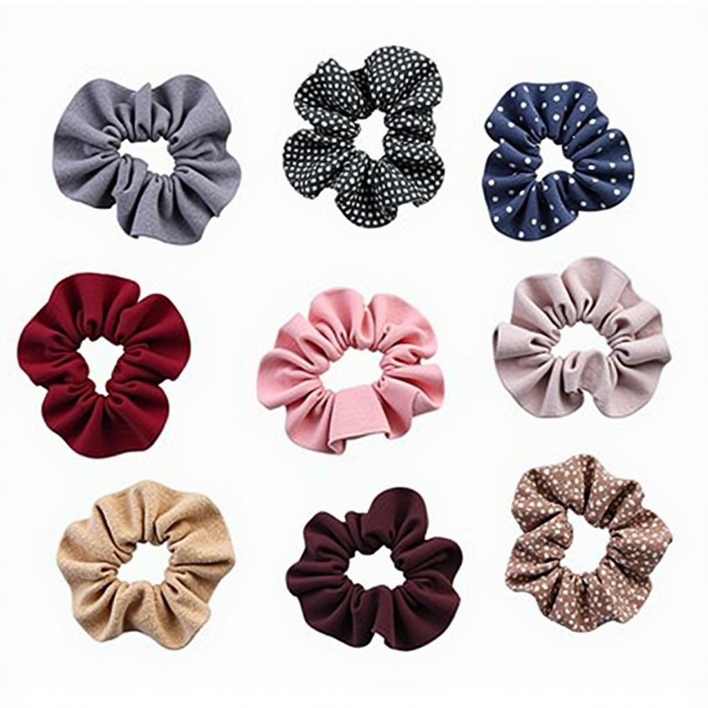 Various Scrunchie Clips