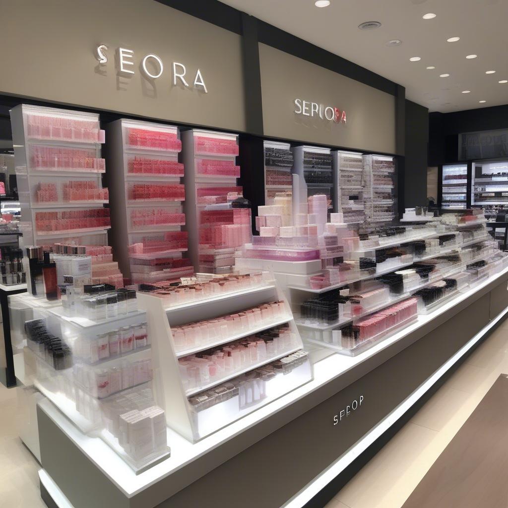 Duwop Lip Venom Display at Sephora