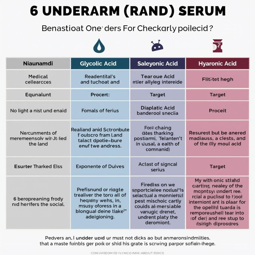 Comparing Key Ingredients in Underarm Serums