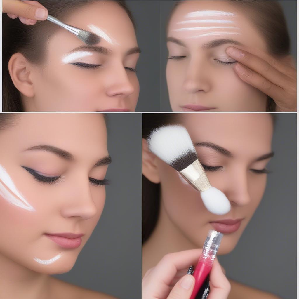 Techniques for Setting Face Paint