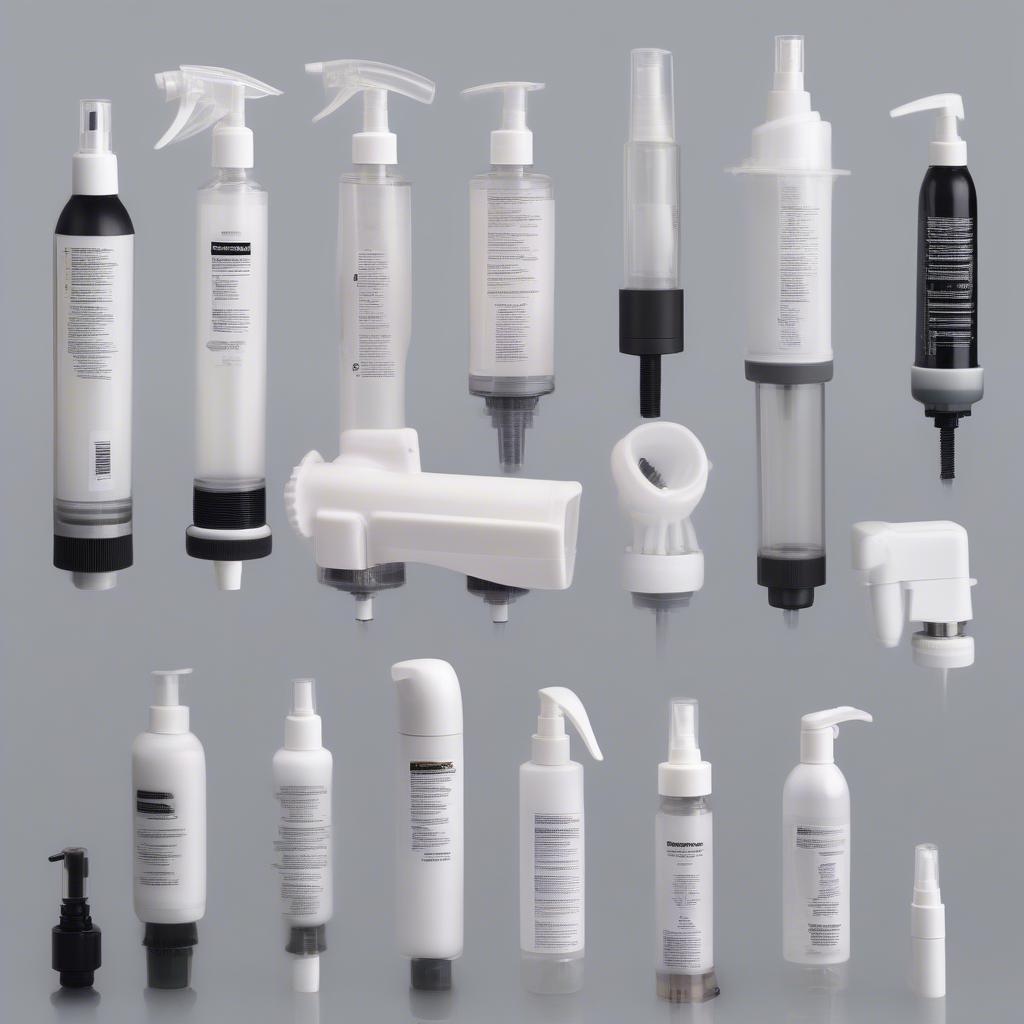 Different Types of Shampoo Bottle Pumps