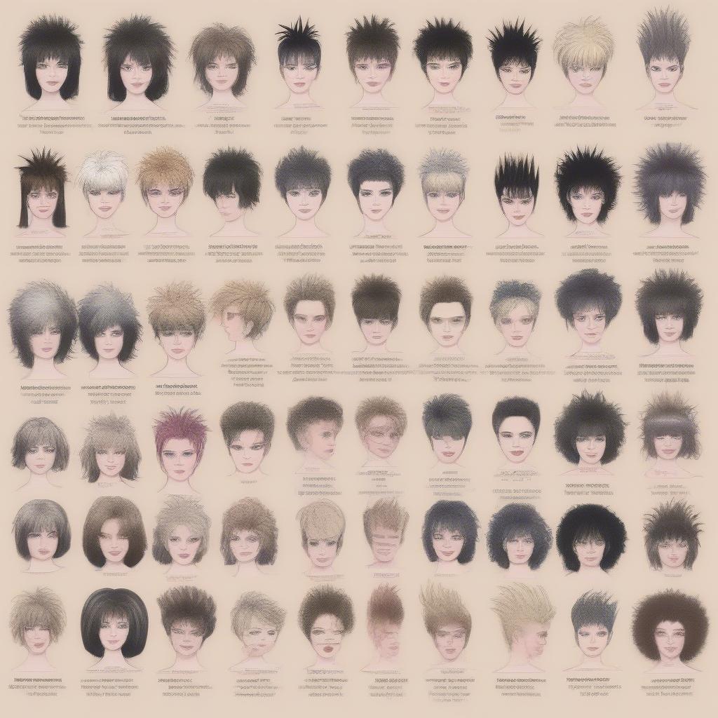 Short Spiky Wigs for Different Face Shapes