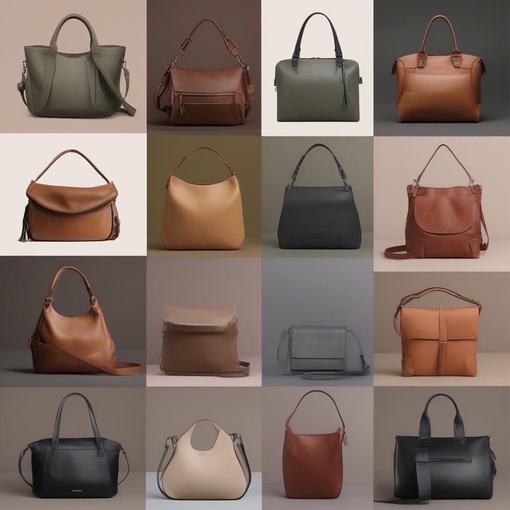 Various Shoulder Bag Styles