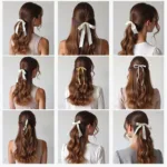 Silk Ribbon Hairstyle Inspiration