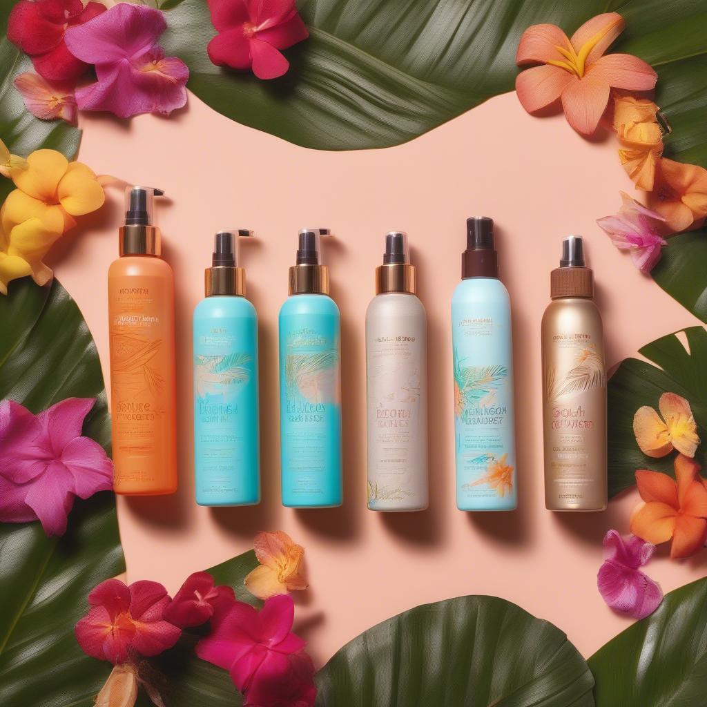 South Seas Self Tanner Product Line