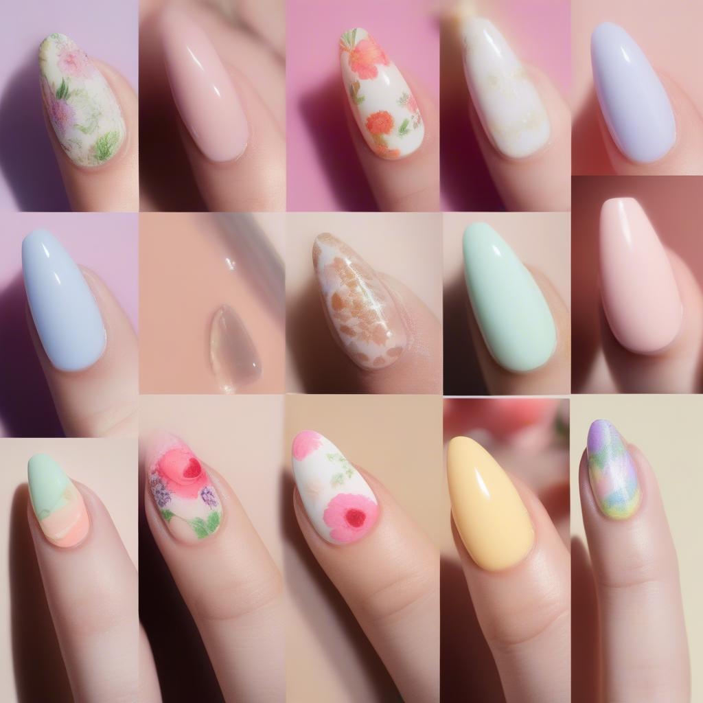 Trending Spring Gel Nail Colors