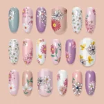 Spring Gel Nail Art