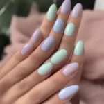 Pastel Gel Nails for Spring