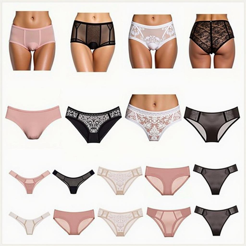 Various Styles of Strapon Briefs