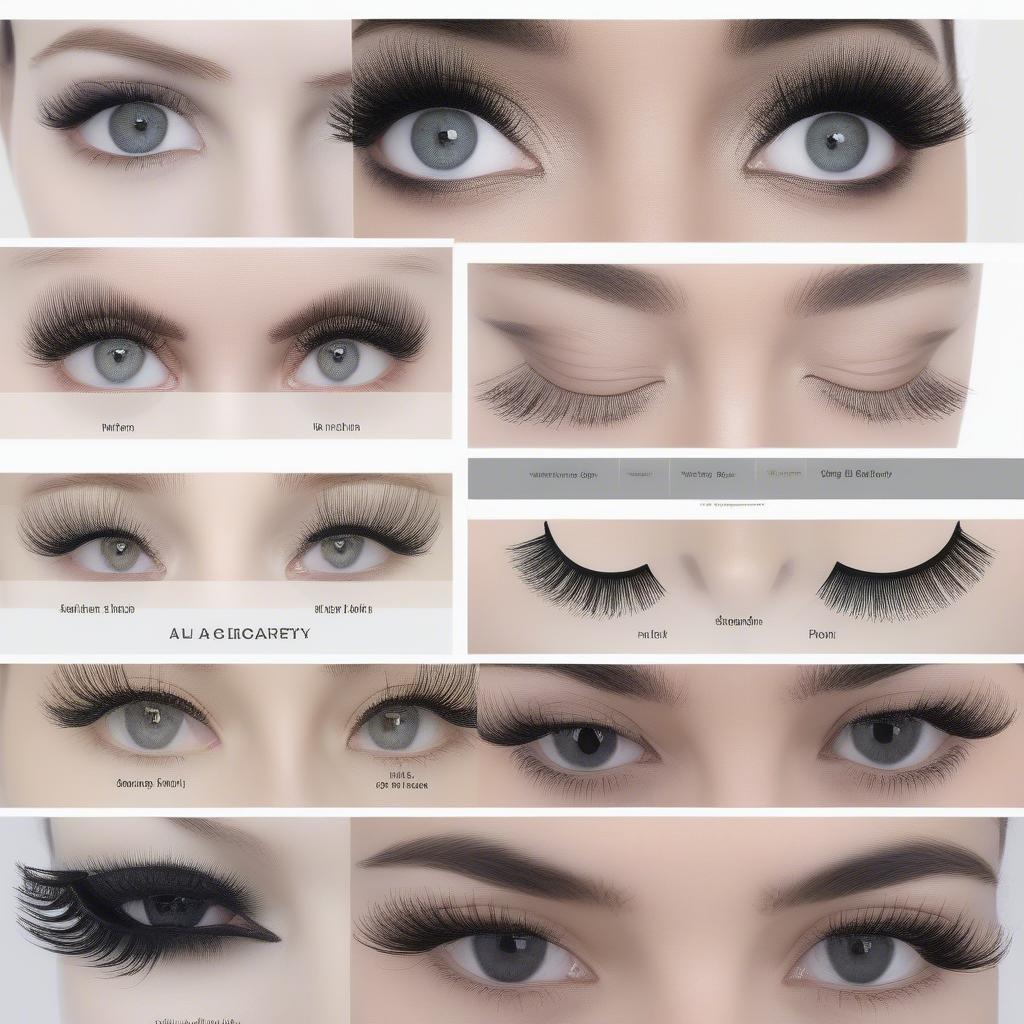 Different Types of Strip Lashes