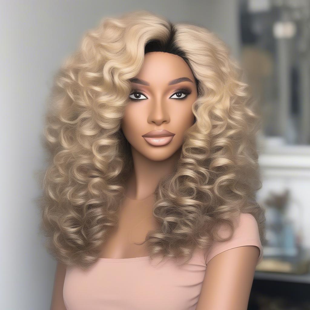 Styled Lace Front Wig