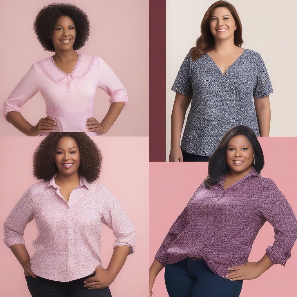 Stylish Breast Cancer Blouses