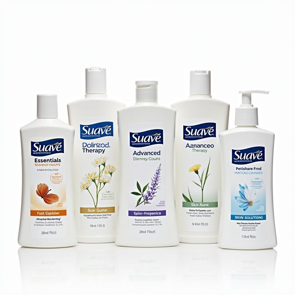 Suave Lotion Product Lines