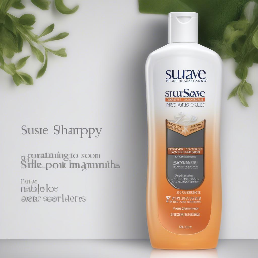 Suave Volumizing Shampoo Bottle