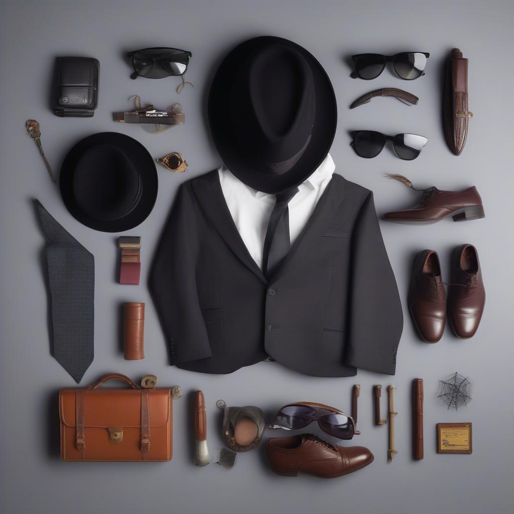 Suit Accessories for Halloween Costumes