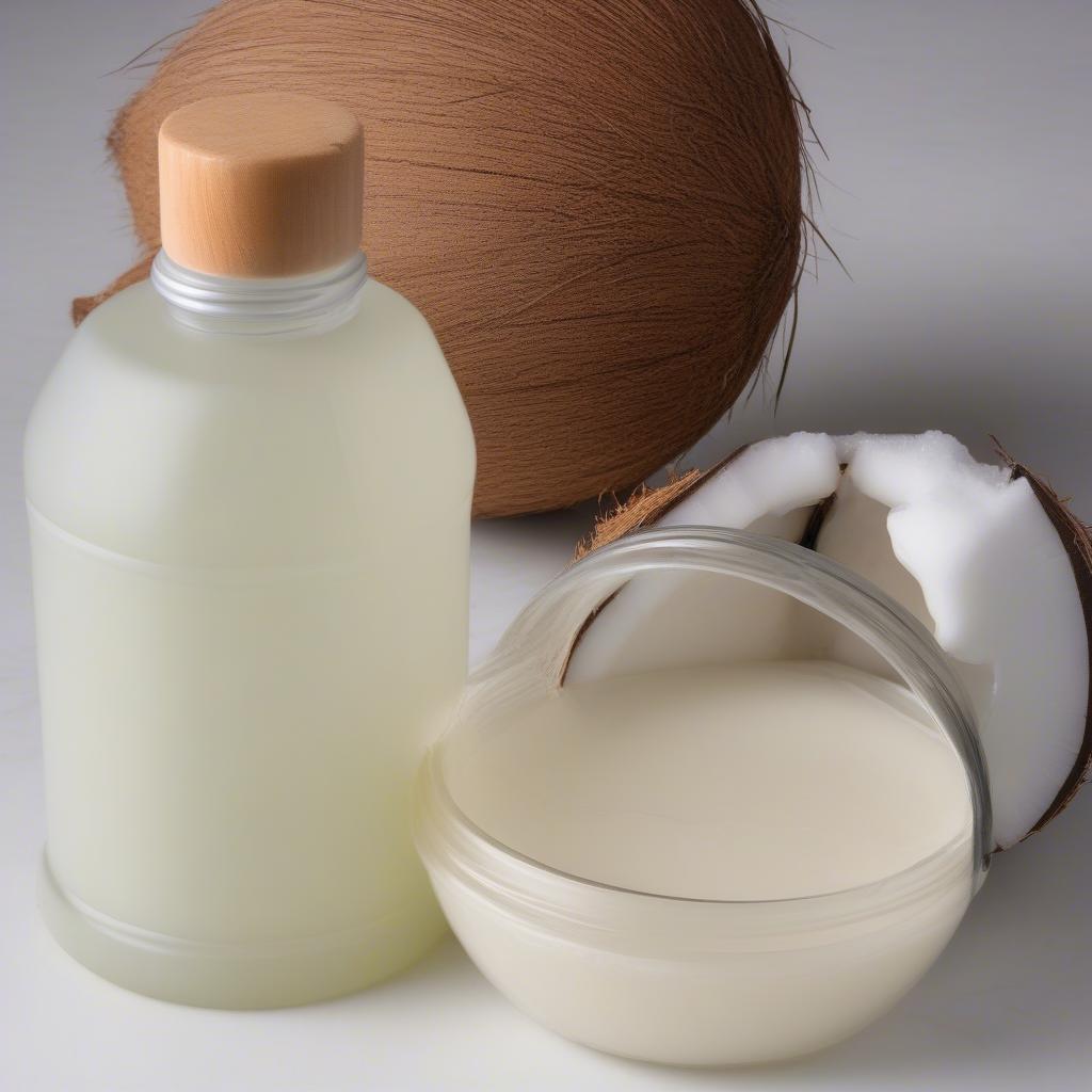 Sulphate-Free Coconut Shampoo Lather