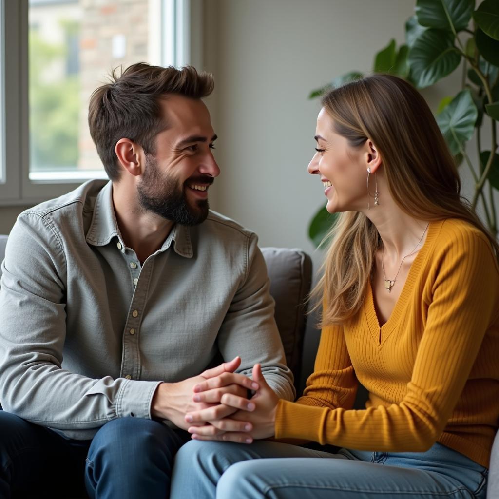 Communication at a Swinger House Party