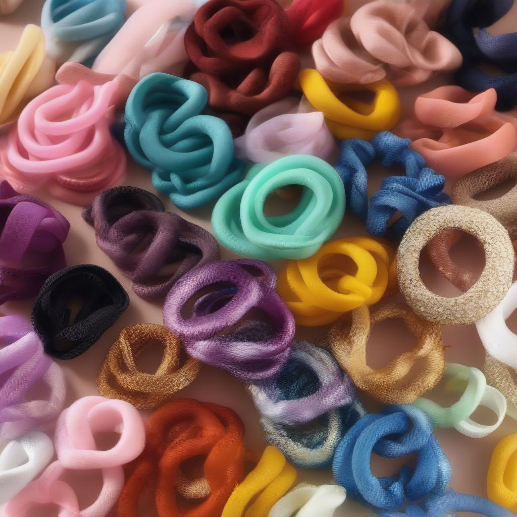 Different Types of Swirly Hair Ties