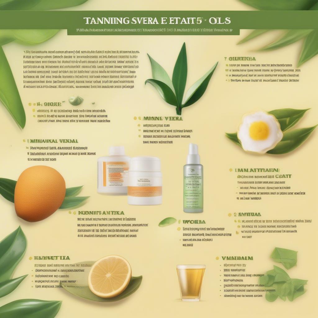 Key Ingredients in Tanning Oil with SPF 50