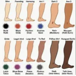 Tattoo Skin Color Chart