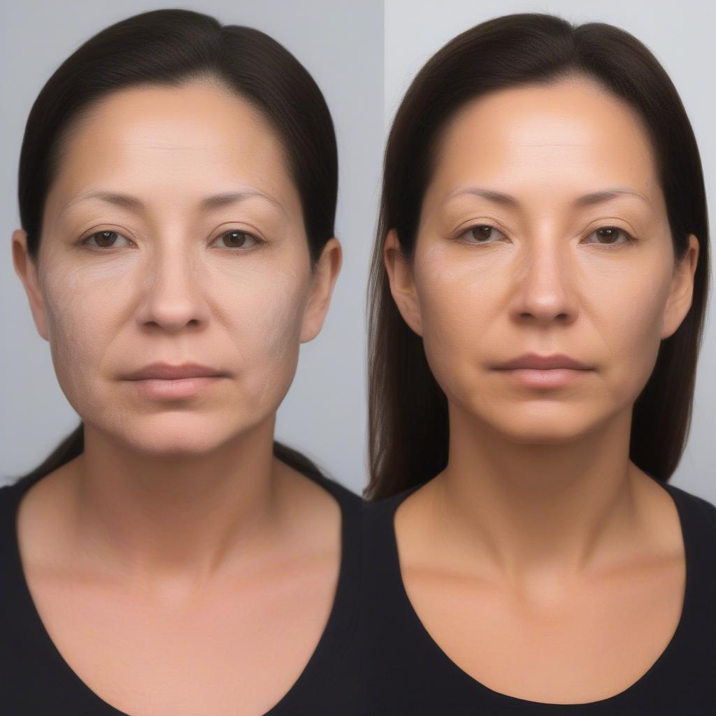 TCA Peel Before and After Melasma Treatment