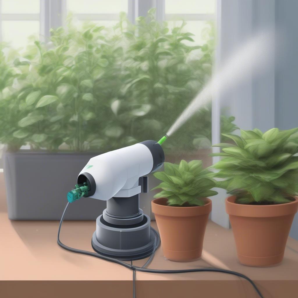 Timed Radar Spray Maker Watering Plants