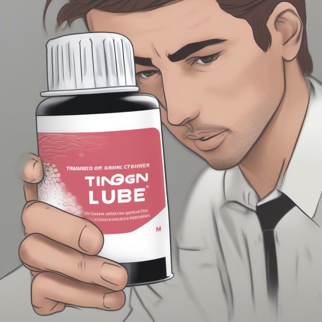 Tingling Lube Application