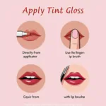 Applying Tint Gloss for a Perfect Pout