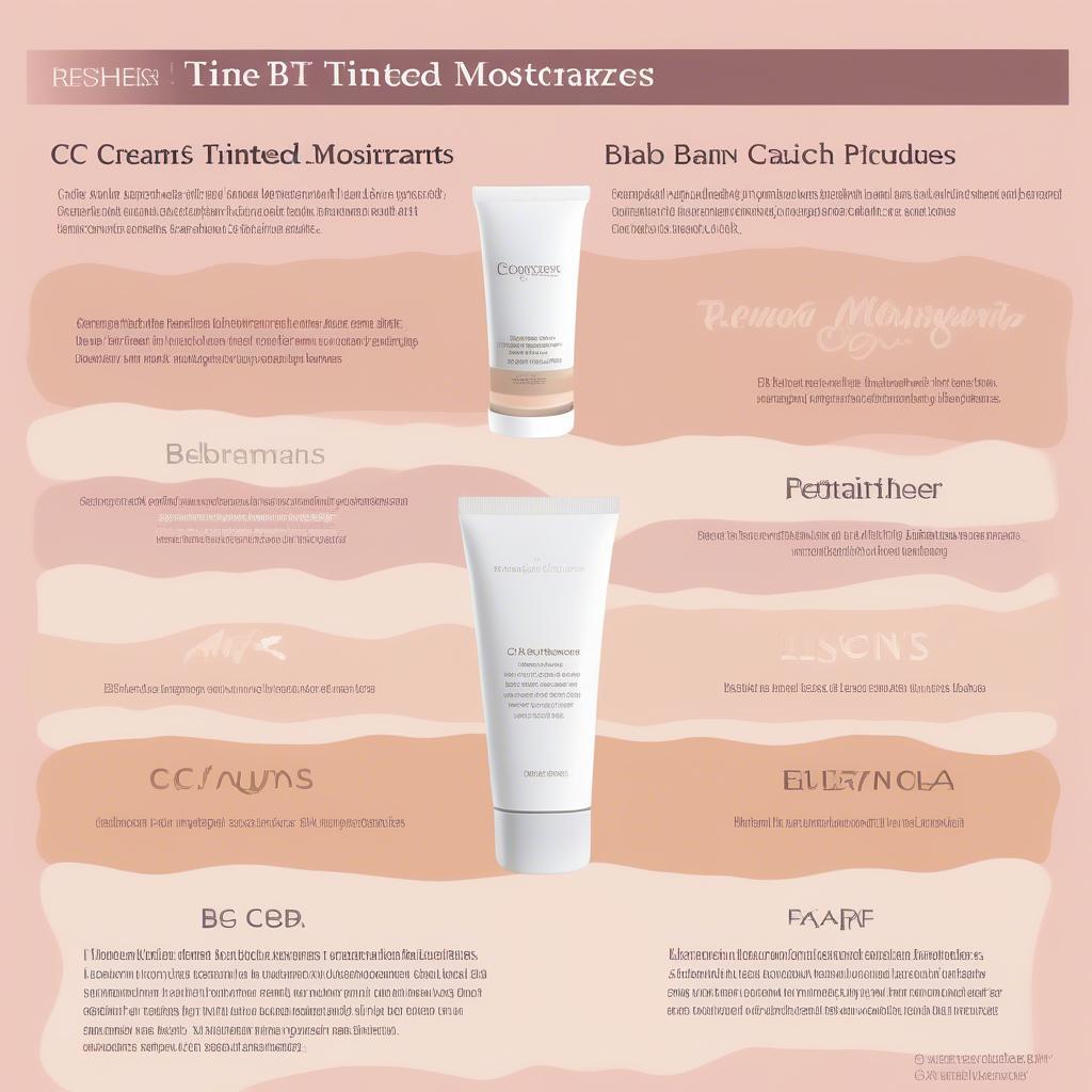 Comparing Tinted Moisturizers, BB Creams, and CC Creams