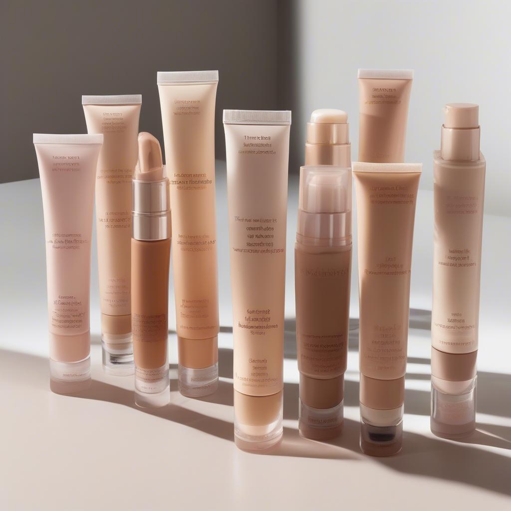 Tinted Moisturizer Shade Range