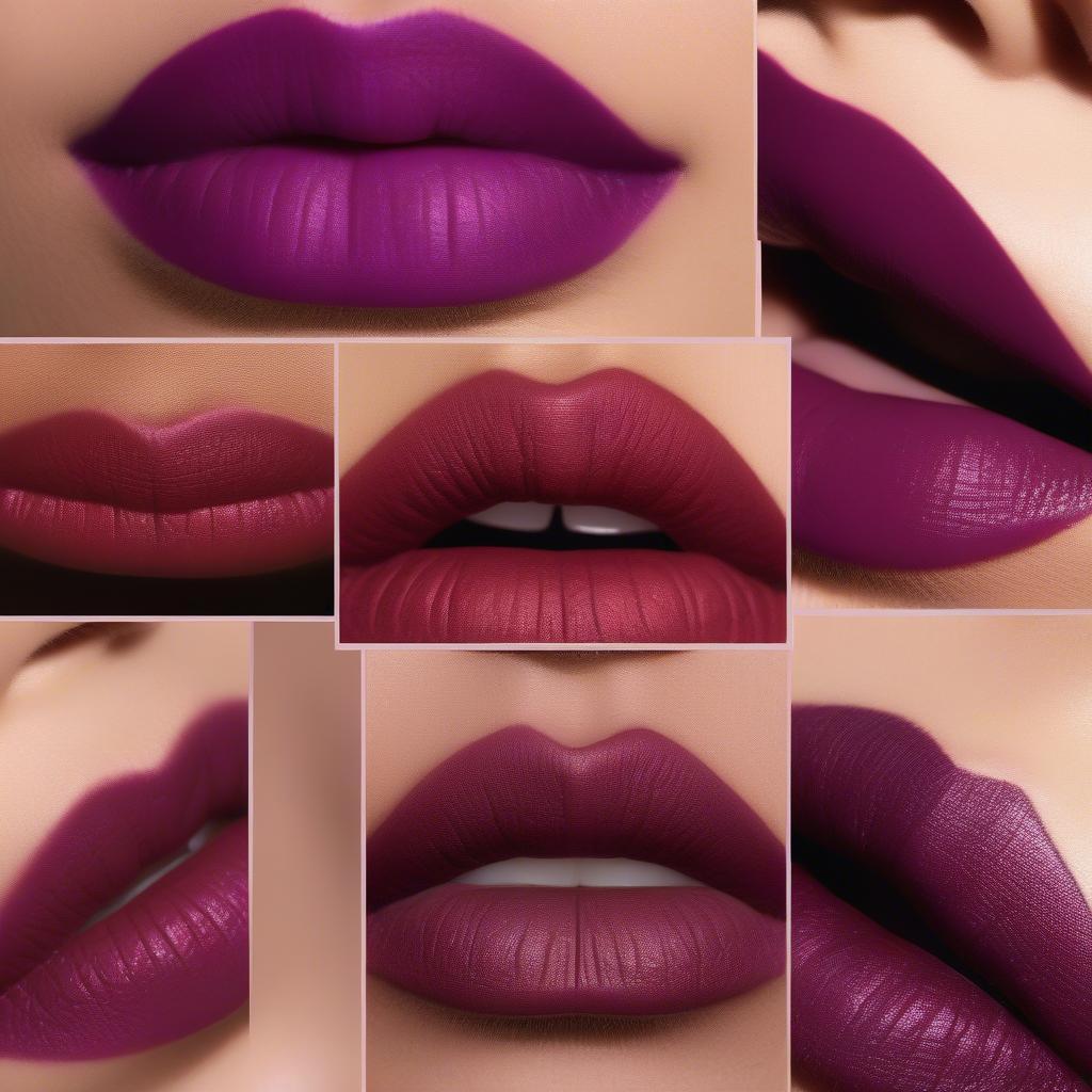 Tom Ford Bruised Plum Lipstick Swatch