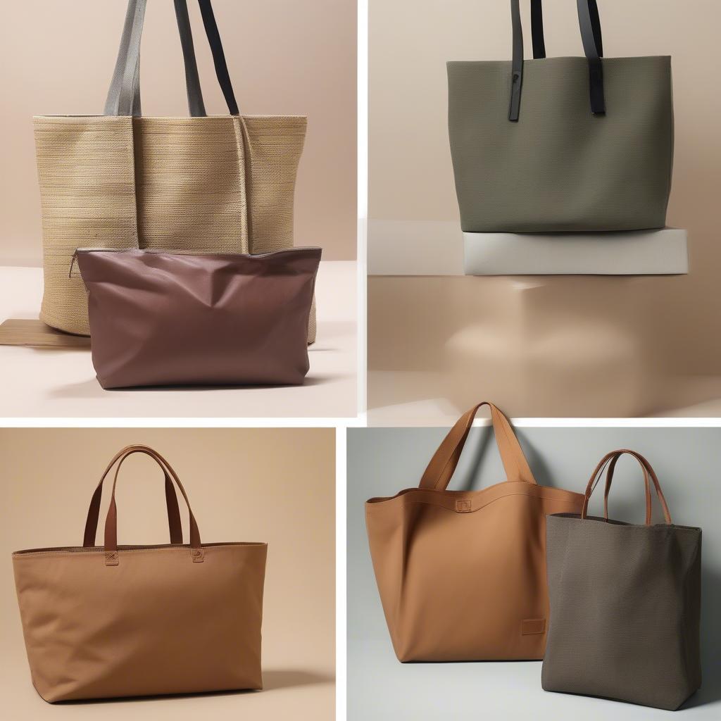 Tote Bag Sizes and Materials