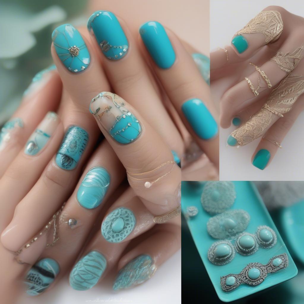 Turquoise Nail Art Inspiration