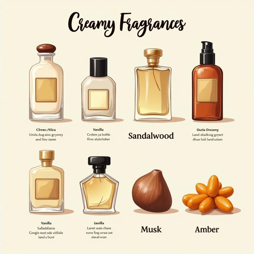 Types of Creamy Fragrances